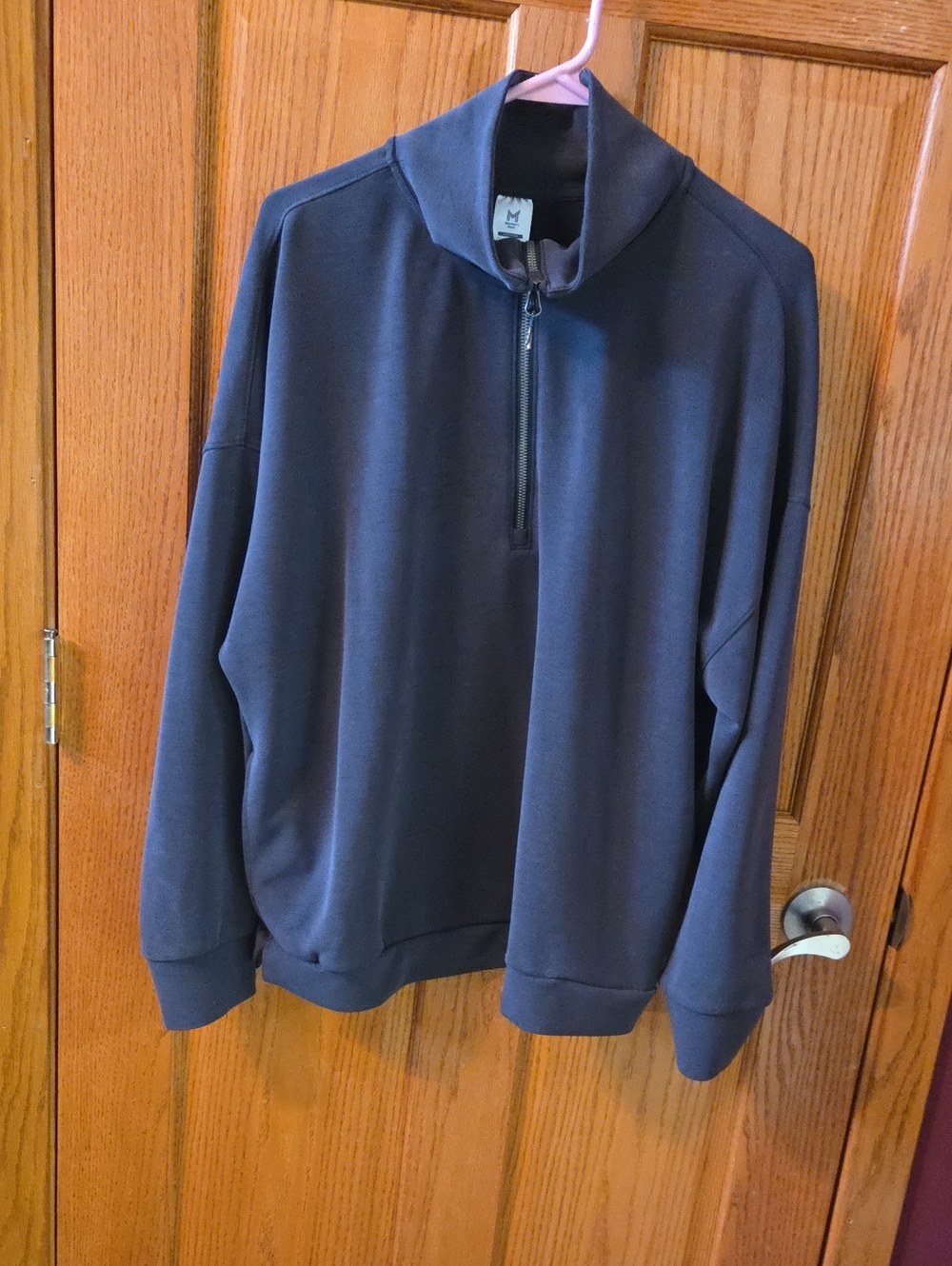 Women’s Half-Zip Pullover Jacket - Dark Gray